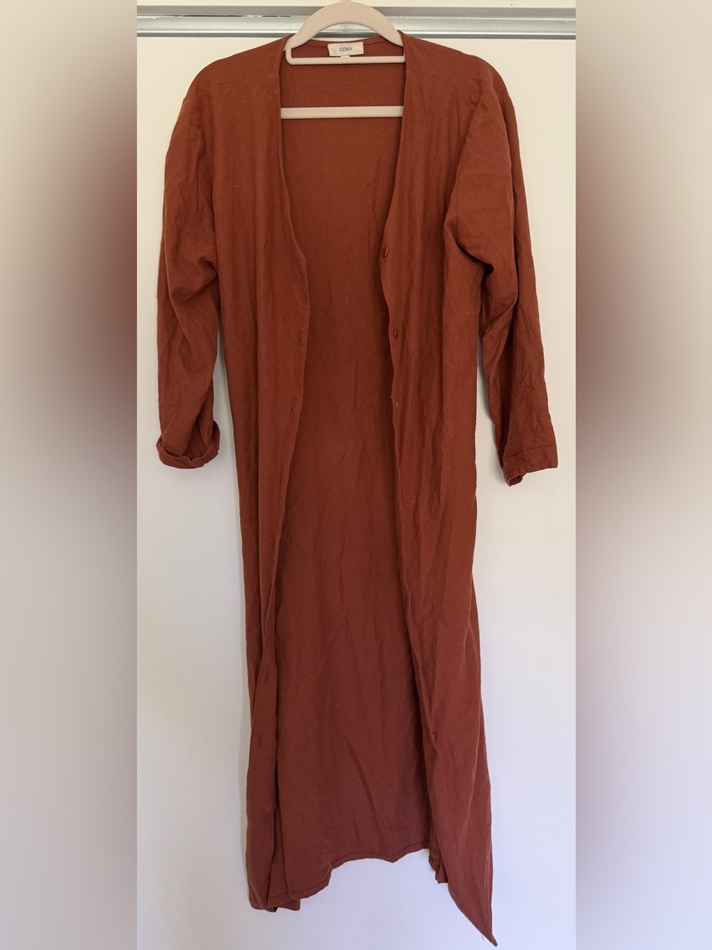OZMA Burnt Orange Dress